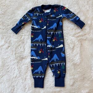 Hanna Andersson Polar Express One Piece 0-3 months